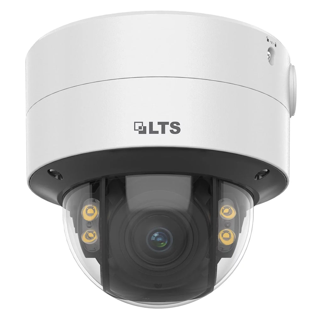 with Motorized LTS 4MP Dome Ai 24/7 Smart Color Camera IP WDR Mic CMIP7C43W-SDZ VF LTCMIP7C43W-SDZ