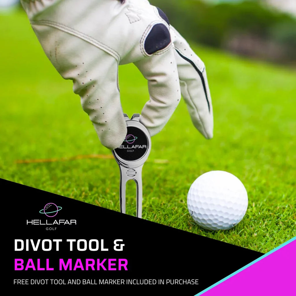 Magnetic Golf Waterproof, Speaker - IPX7 Golf System, Cart Mounting Black Bluetooth Hellafar Speaker,