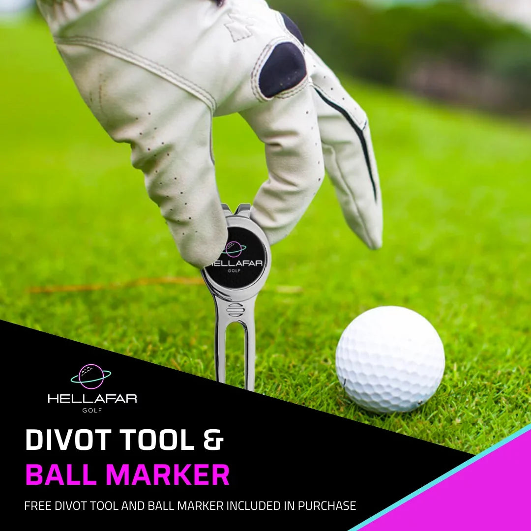 Magnetic Golf Waterproof, Speaker - IPX7 Golf System, Cart Mounting Black Bluetooth Hellafar Speaker,