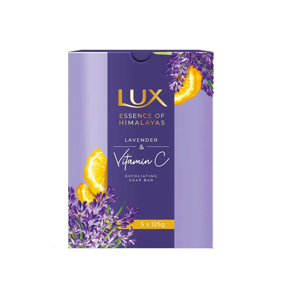 Soap Lux & Exfoliating Vitamin C 5X125G Lavender