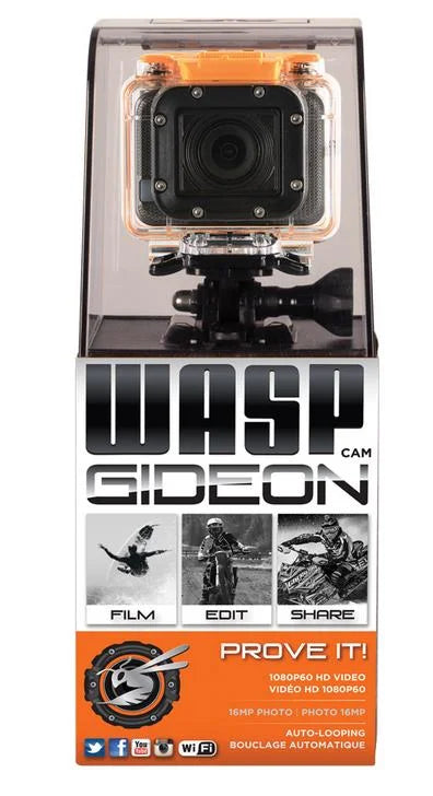 9904 Camera without Gideon WASPcam Action Remote 9904 Sports