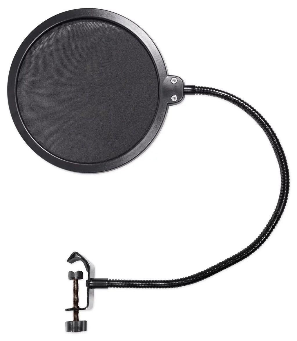 Podcast Microphone Rockville Boom DMS30 Mic Arm Filter Stand+Clamp+Pop Studio