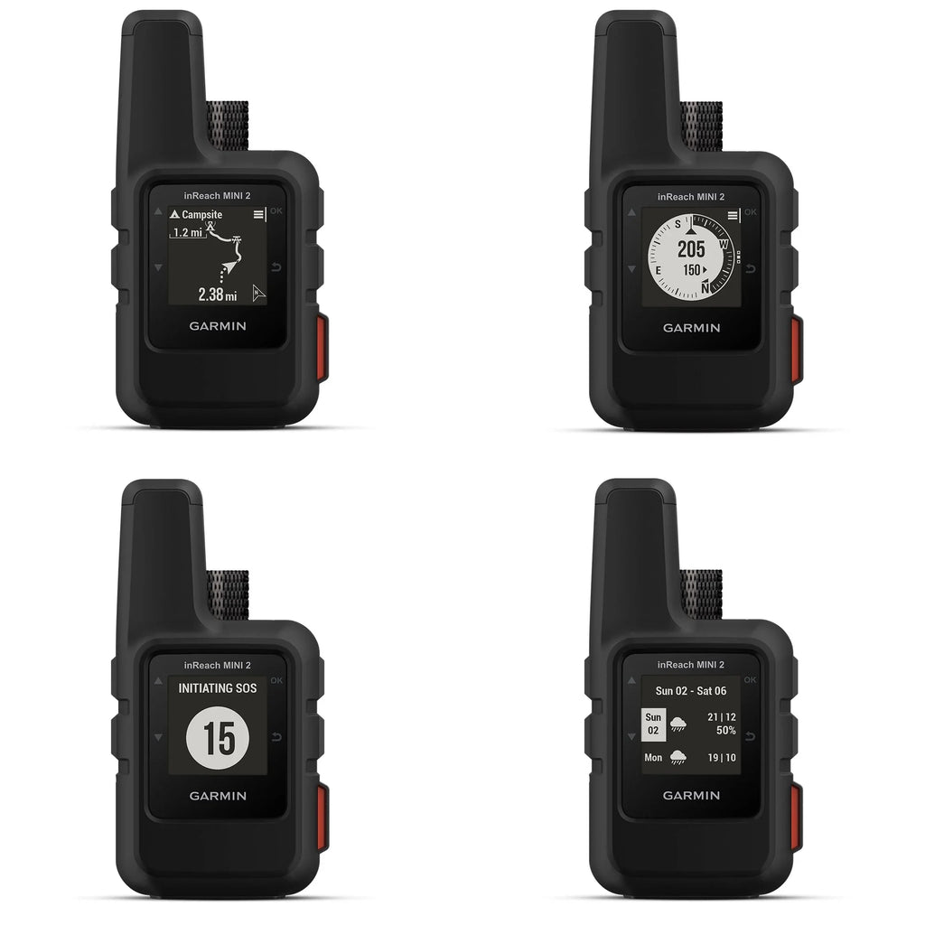 Garmin with Mini Satellite Communicator Power (Black) inReach Adapters 2
