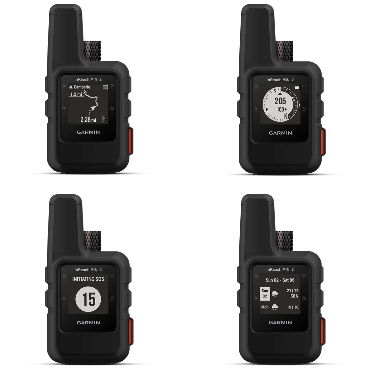 Garmin with Mini Satellite Communicator Power (Black) inReach Adapters 2