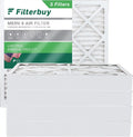AC MERV Filterbuy Air (5-Pack) Filters 8 HVAC 20x20x4 Pleated Furnace