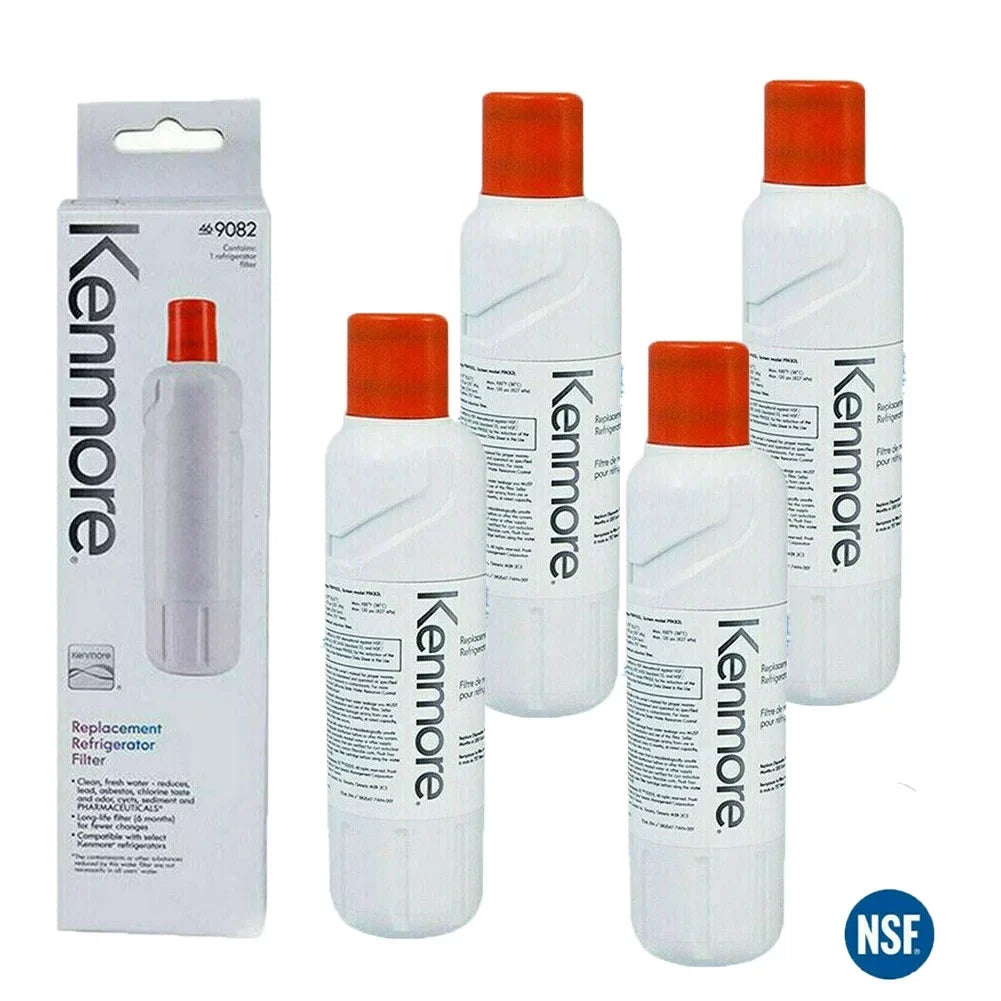 Filter Refrigerator 469082 Pack Water Kenmore 9082 Compatible with 4