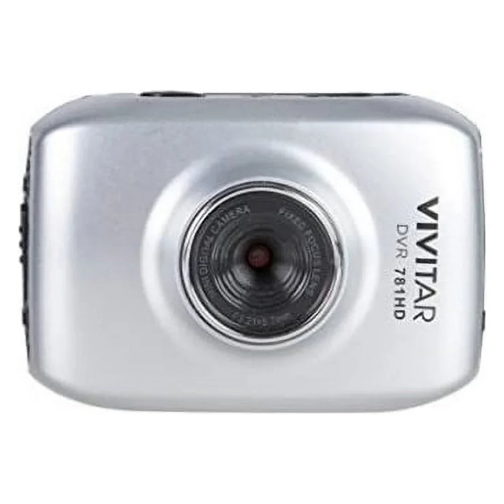Waterproof DVR781HD and Vivitar Cam with Kit Action 50-In-1 Camera Case Action