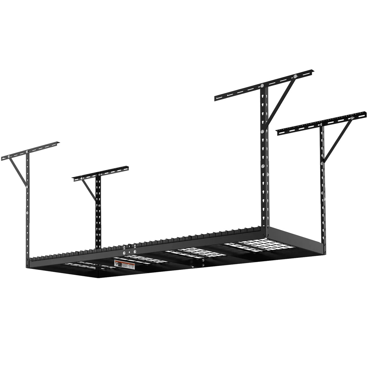 Storage Black Ceiling 600lbs Rack Rack 36x96in Garage Adjustable Overhead BENTISM