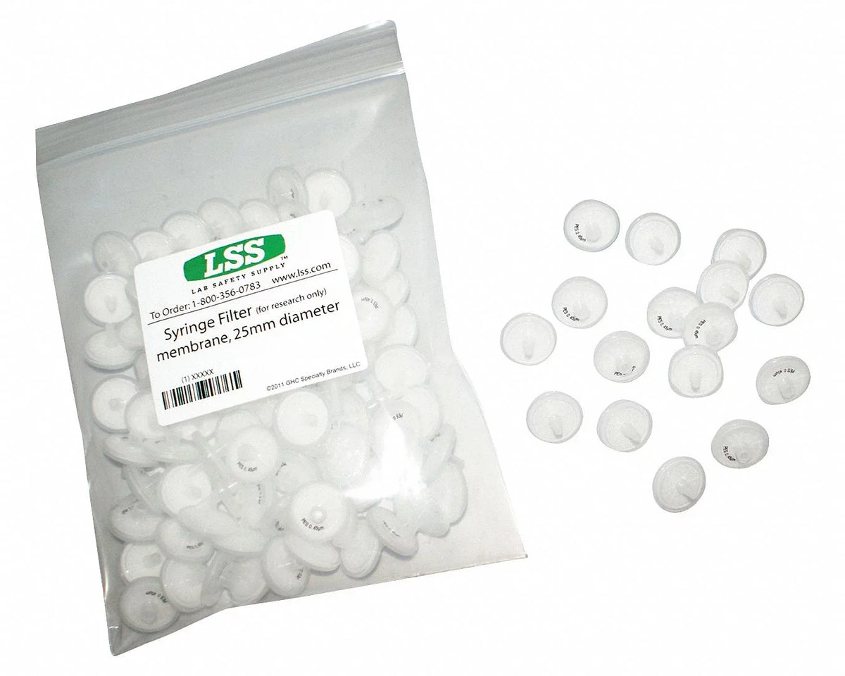 Filter,13 Syringe Dia,10 12K962 mm mL,PK100 Labexact