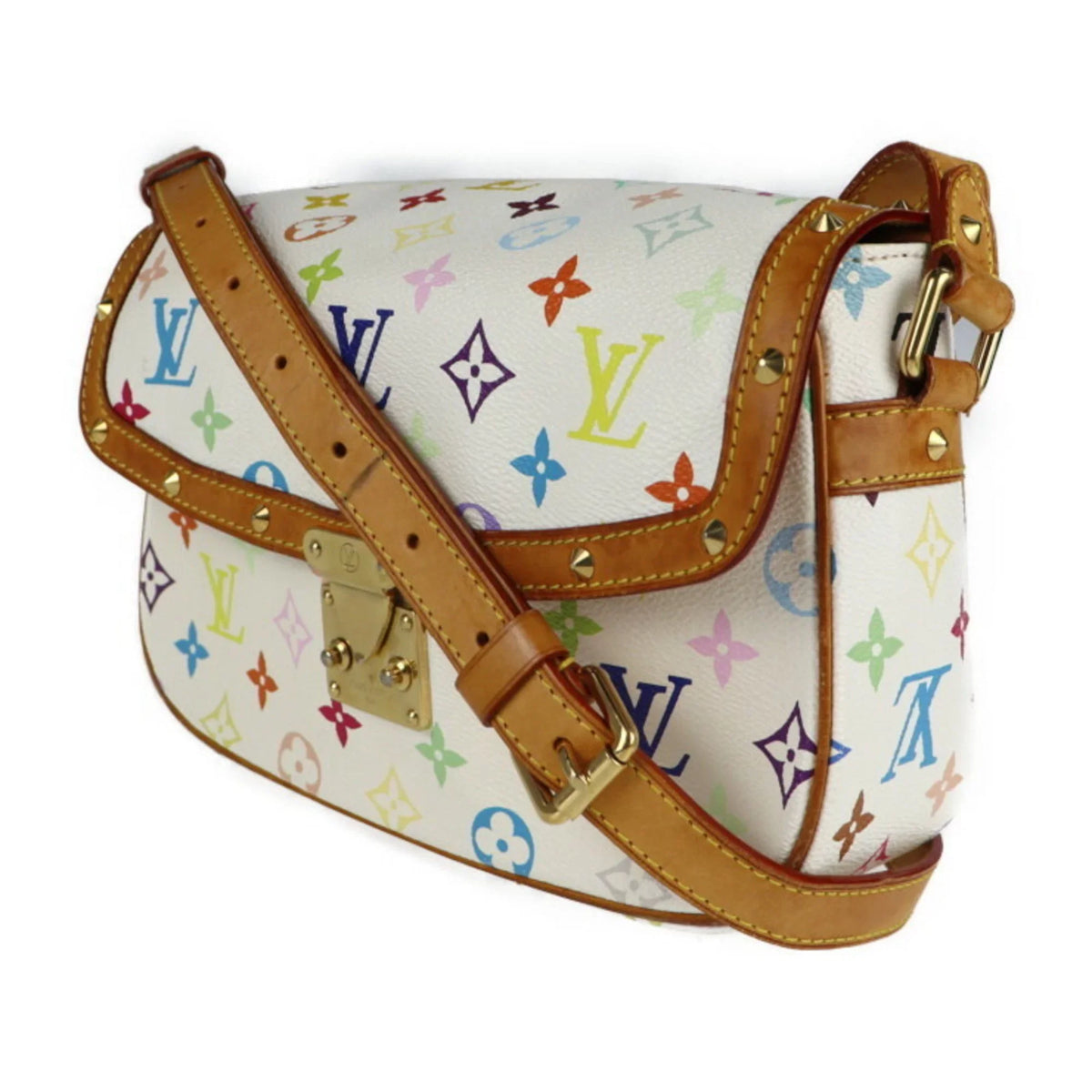 shoulder multicolor Vuitton (Good) canvas LOUIS Pre-Owned monogram Louis Sologne M92661 VUITTON bag