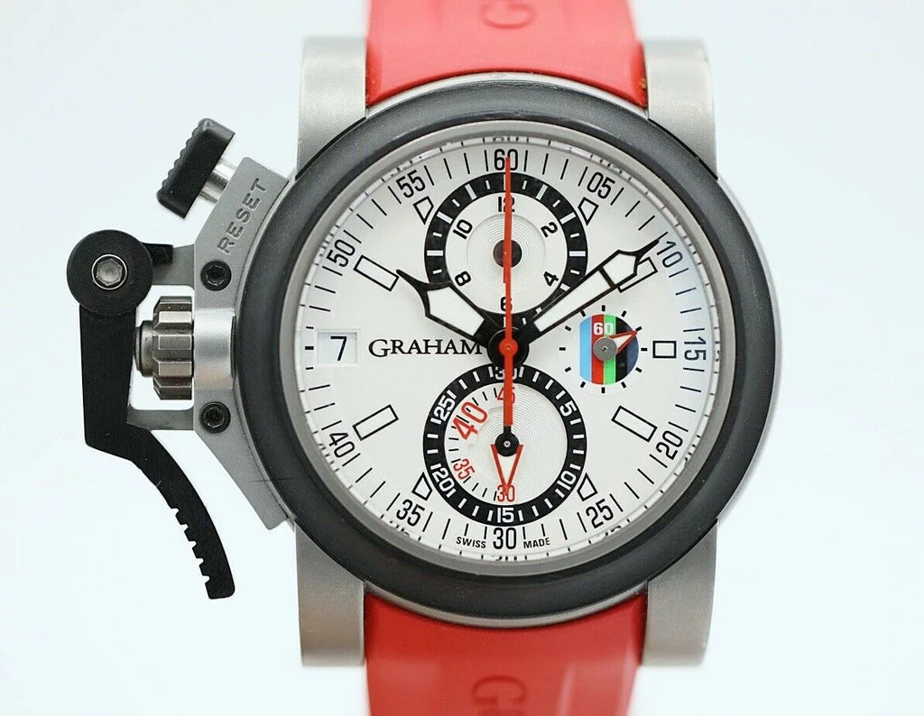 Referee Watch 6 Chronofighter Nations RBS Men's Oversize Graham Titanium Rubber