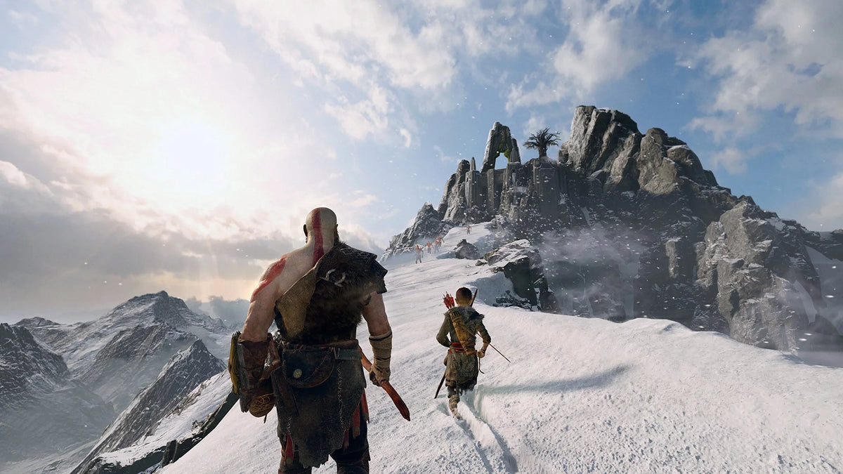 War God world dark, of 4) (PS4 elemental of Journey to fearsome / creatures a Playstation