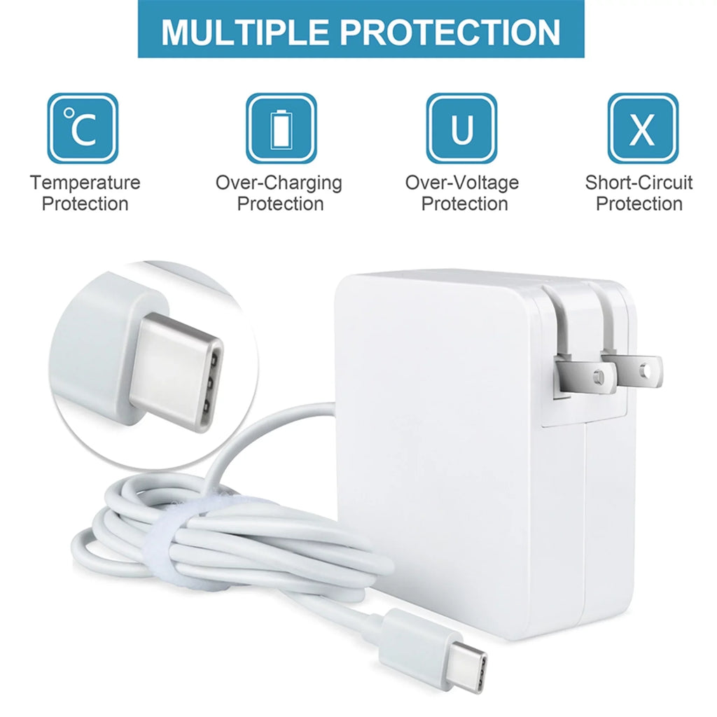 AC Adapter Replacement KONKIN PSU P82G003 Type-C 7390 BOO White for Charger USB 2-in-1 Laptop Dell 65W Compatible 13 XPS