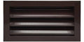 8"h with X HVAC Grille Brown Crawlspace 9.5h Aluminum Crawl Vent & Vent - Outer Mesh for Walls Air & - Dimensions 16"w - x Rain Exterior Waterproof Space Screen 17.5w