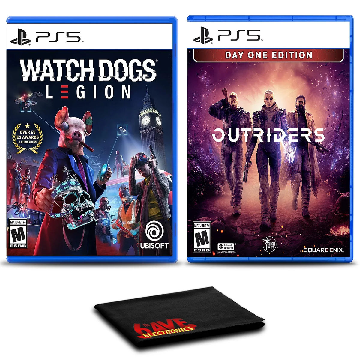 Edition Legion One Watch Day Outriders Two Games For - and Dogs: PS5