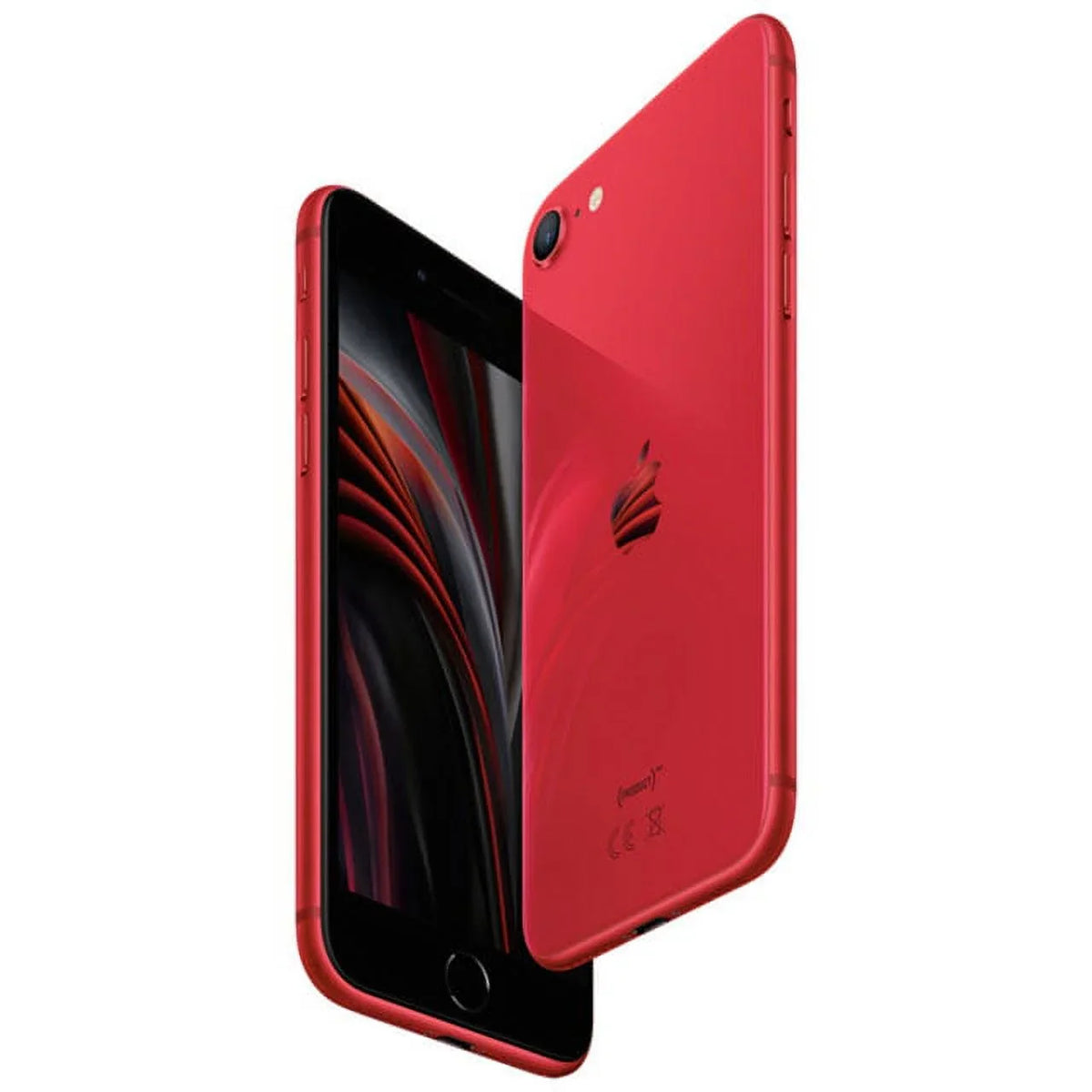 (Fully Unlocked) iPhone (Refurbished) Restored 128GB Apple Red Gen) (3rd SE A2595