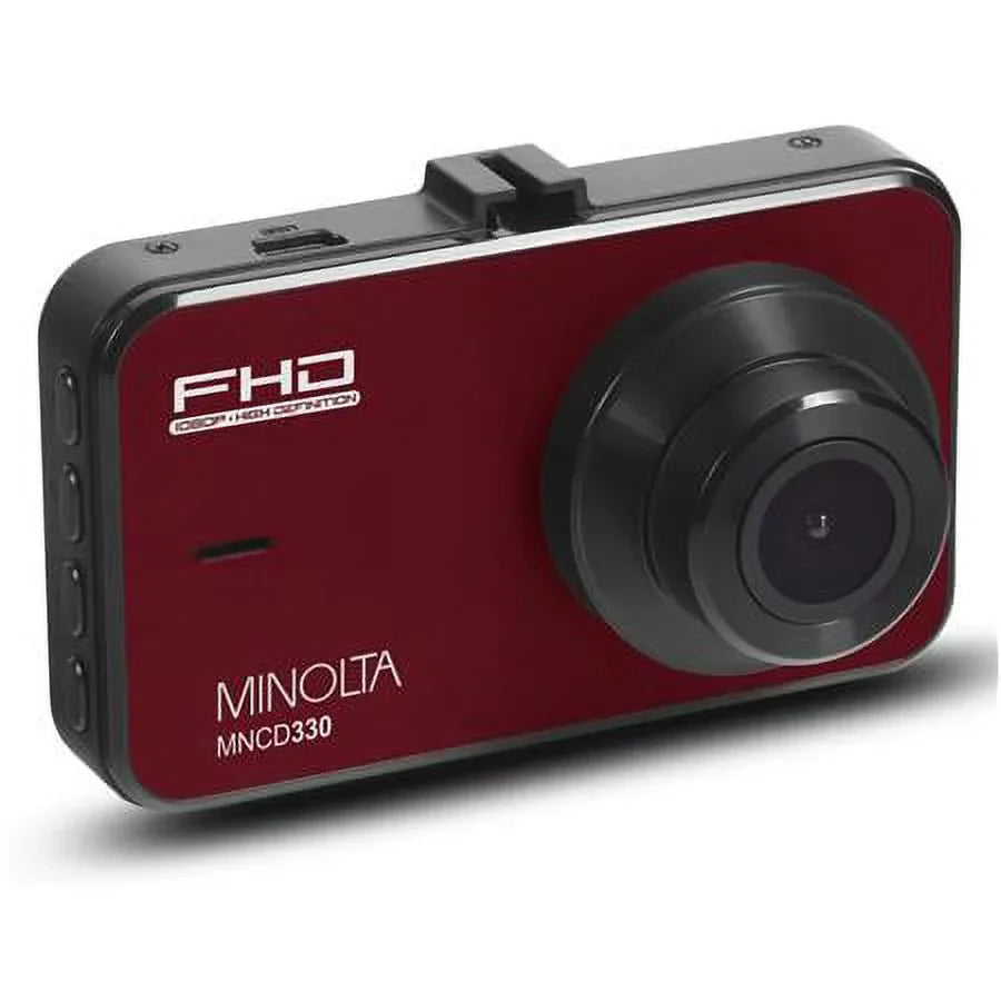 Camera, MNCD330 12MP Red 3.0" Full Dash LCD Screen HD