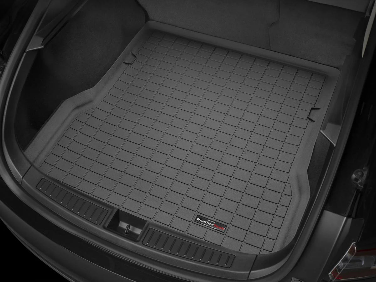Behind Protector 2010-2014 Protector, Black Bumper Seating With Cargo Row 2nd WeatherTech Outback with Bumper - with Trunk Liner compatible Subaru