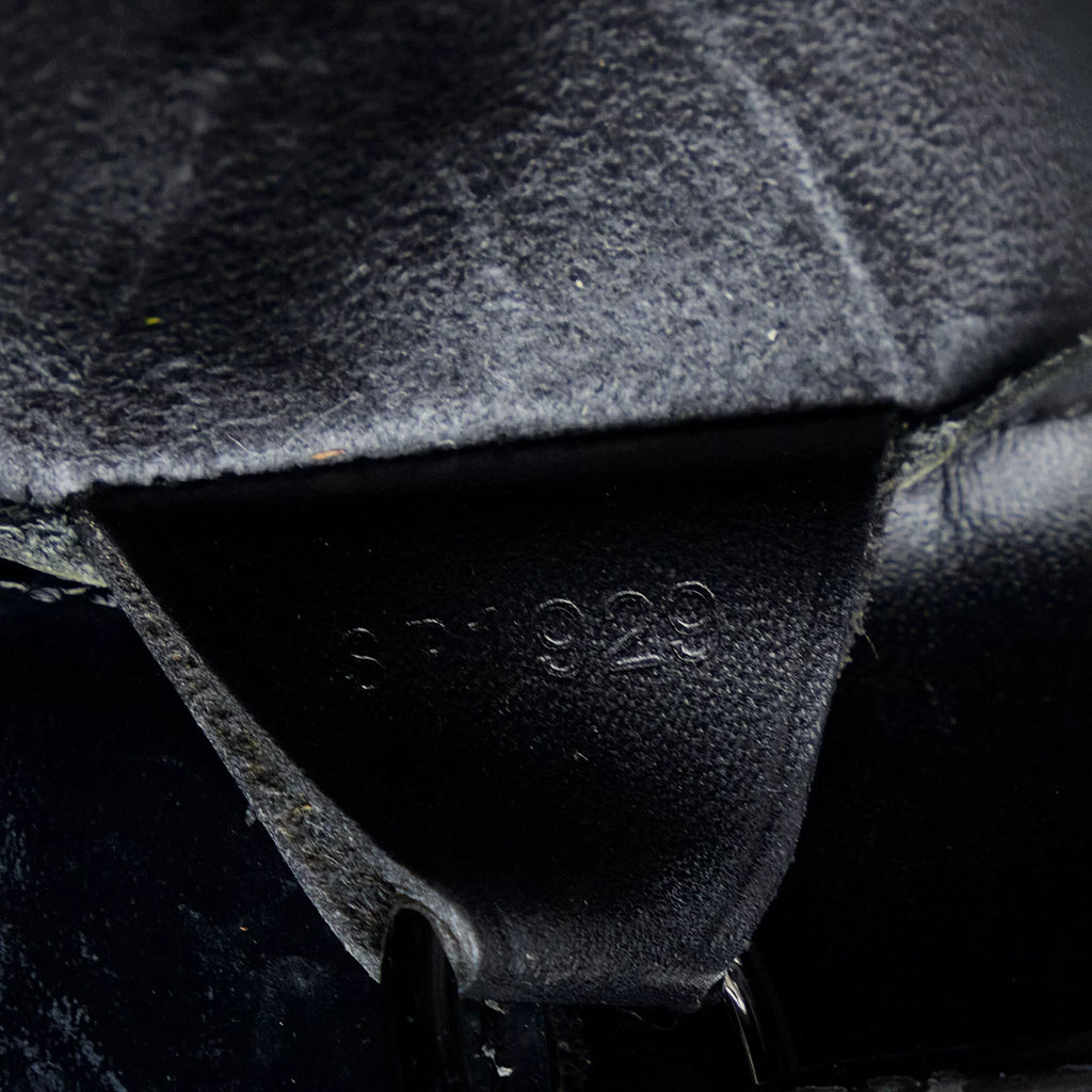 Epi Verseau Authenticated Unisex Pre-Owned Vuitton Bag Sac Louis Leather Shoulder (Fair) Black
