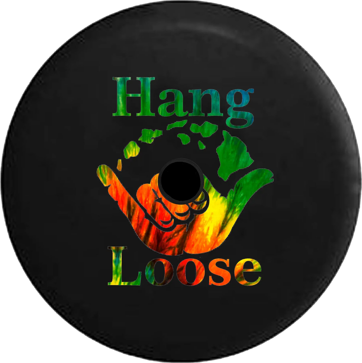 2018 Wrangler Loose Backup Tiedye Cover Camera Hawaiian Spare 2019 33 Inch Jeep Tire Islands Hang for JL RV