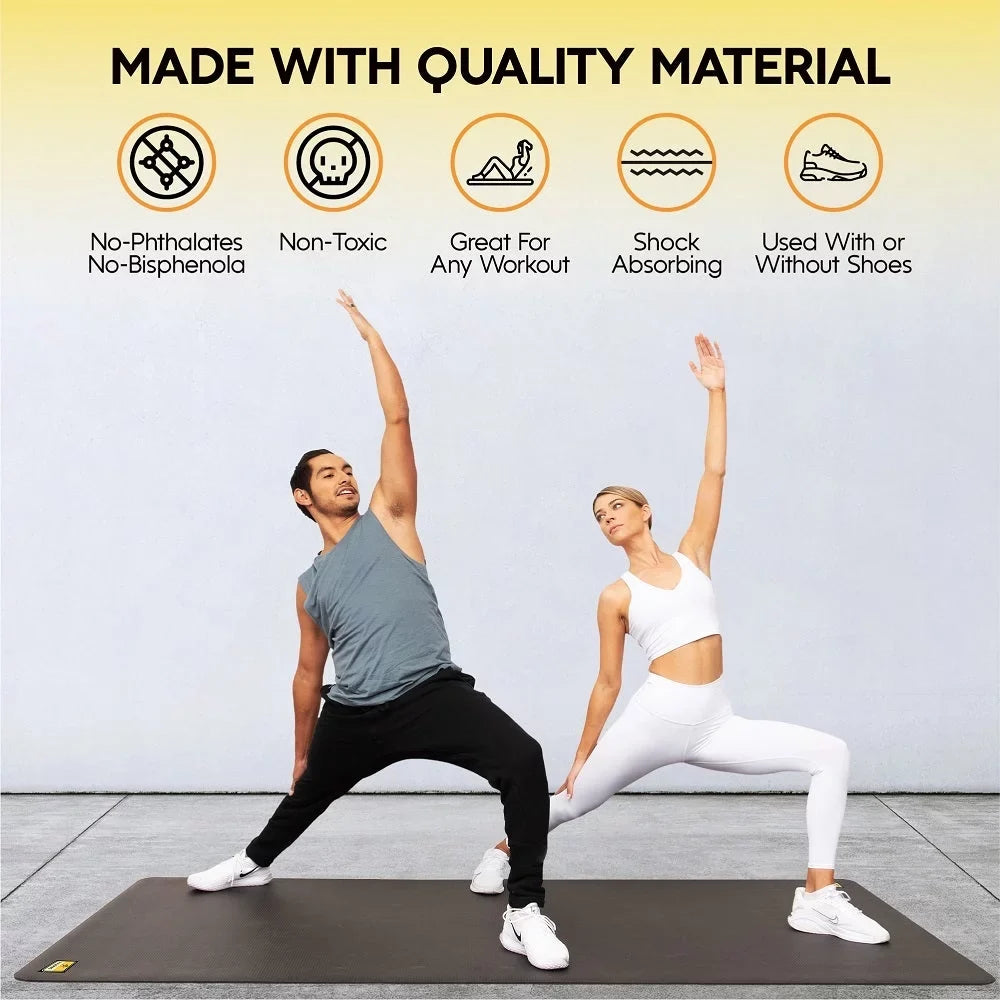 Square x Exercise (60 6' 1/4" x Pogamat Mat 10' Feet)
