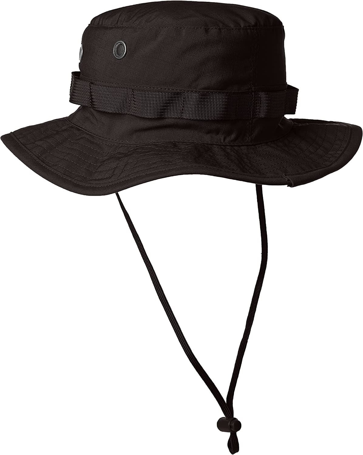 OSFA Hat Black Cotton Tru-Spec Blend Adjustable Gen-II Mens 3309000 Boonie