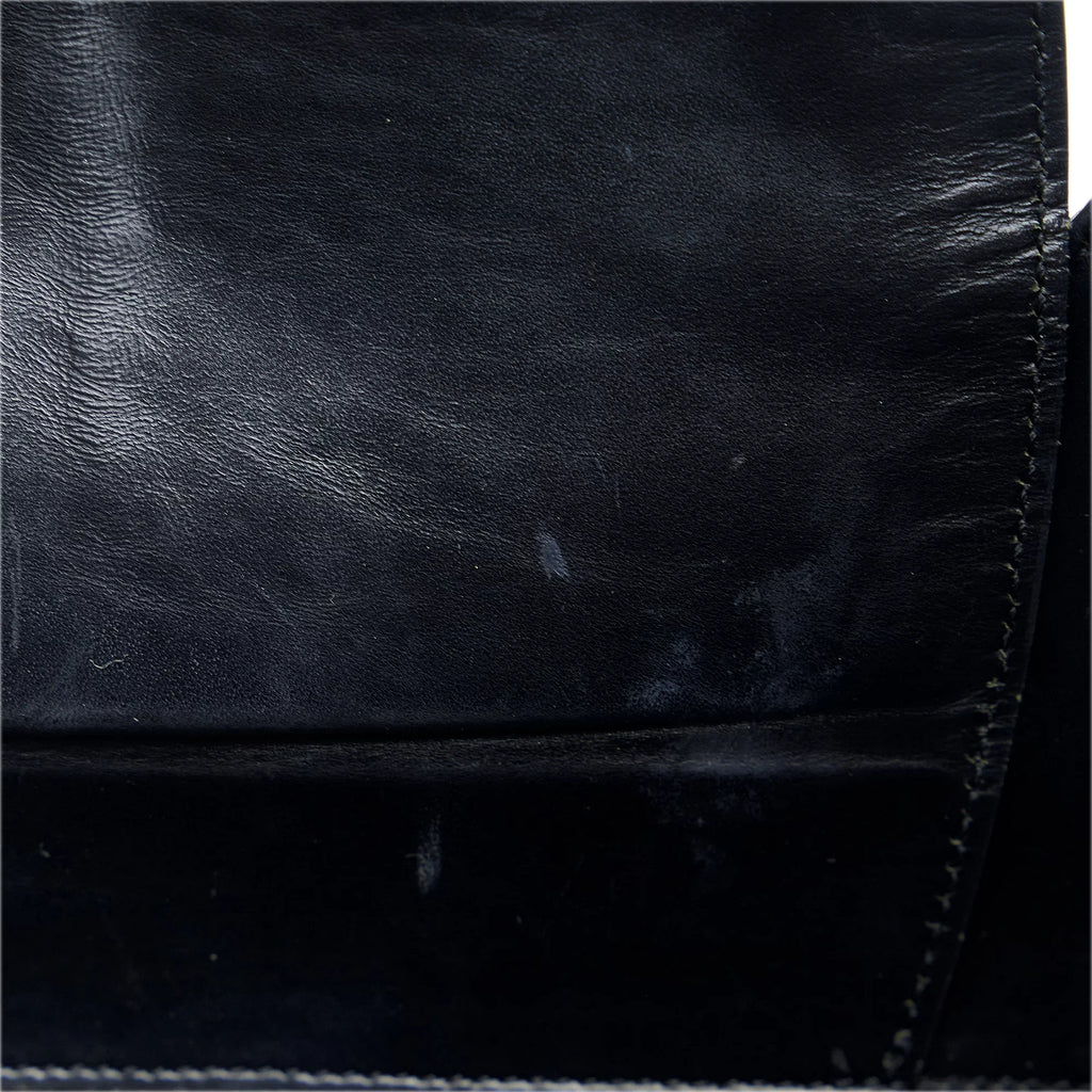 Epi Verseau Authenticated Unisex Pre-Owned Vuitton Bag Sac Louis Leather Shoulder (Fair) Black
