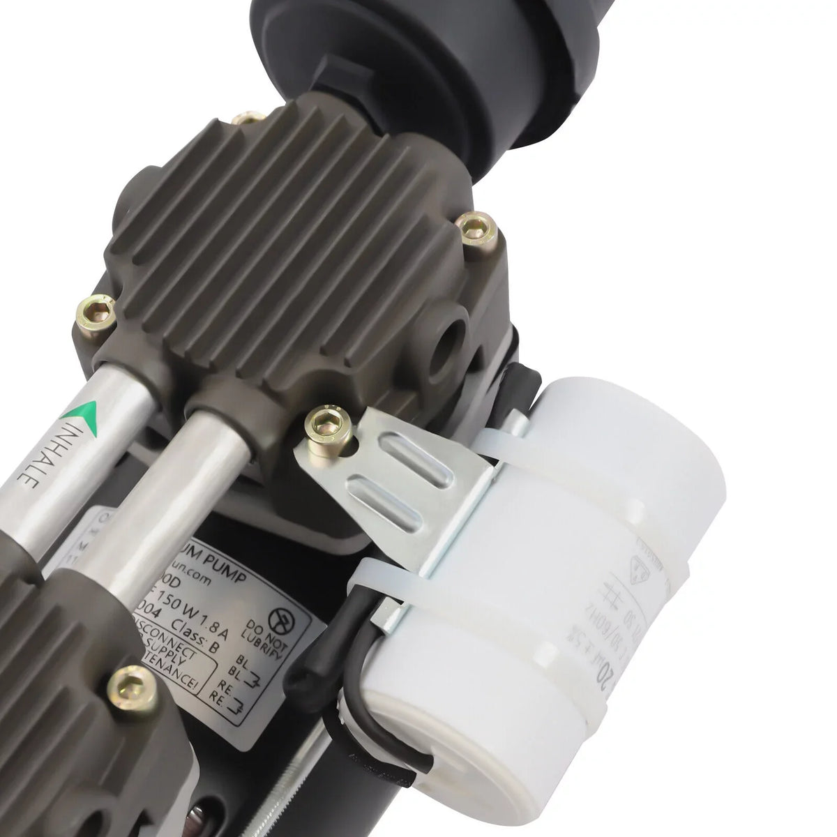 Oil Pump+Air Pump Vacuum Oilless Industrial Vacuum Diaphragm Free Filter 95kpa