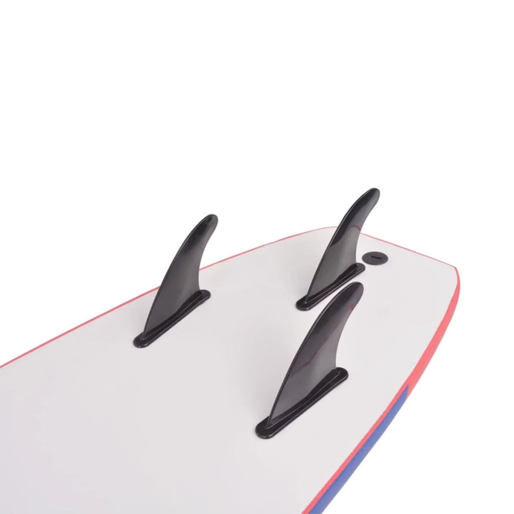 Blue and Surfboard 66.9" Red Irfora