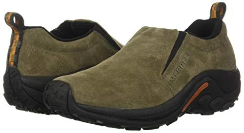 Nubuck Waterproof Shoe Merrell Moc Men's Slip-On Jungle