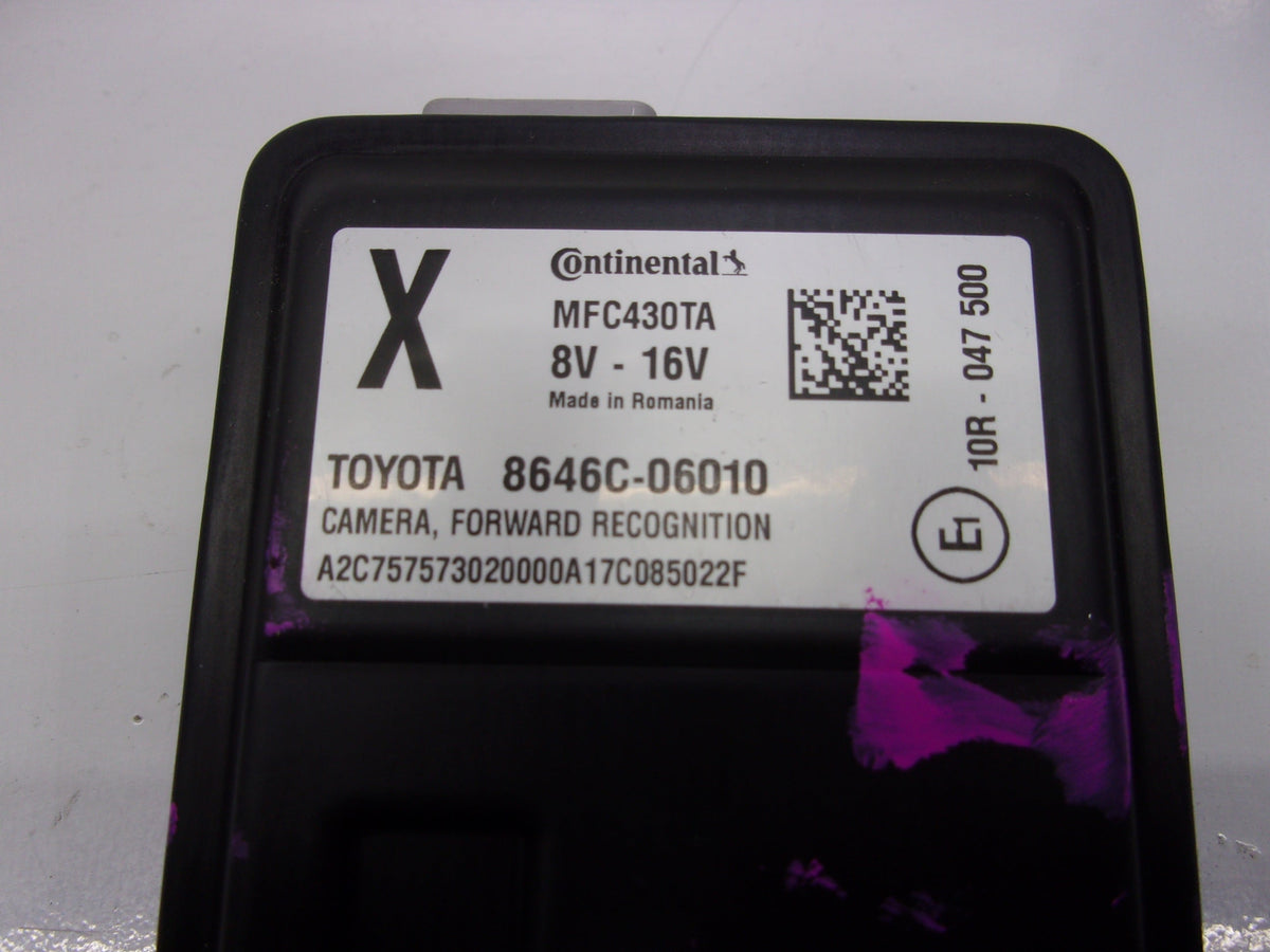 (Good) Camry Pre-Owned Unit Departure Lane OEM Radar 8646C-06010 2018 Toyota Camera Windshield