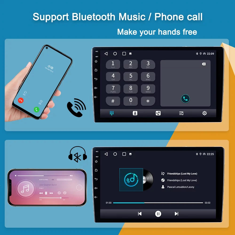Touch Auto Carplay Screen Stereo Multimedia Android Android With Player 2008 7 Accord Car 2002 For - Honda Car