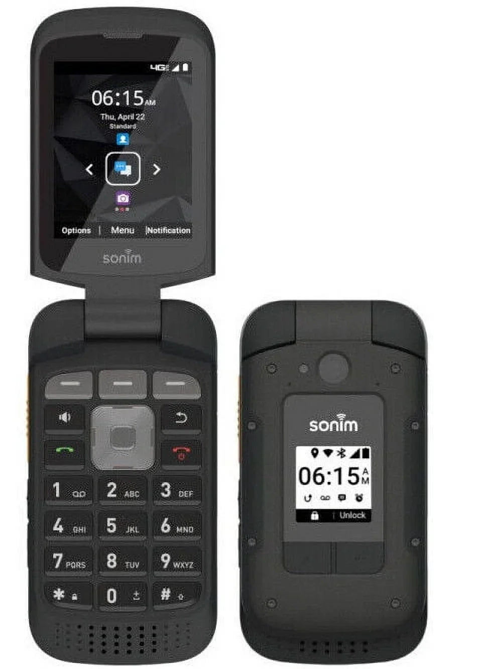 Plus phone XP3 Unlocked Refurbished 16GB XP3900 Flip 2.8" SONIM