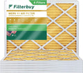 Air Filterbuy Furnace MERV 11 AC Filters Pleated (6-Pack) 17x21x1 HVAC