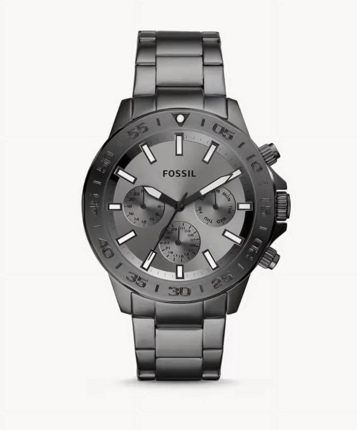 Watch BQ2491 Steel Stainless Bannon Multifunction Fossil Smoke