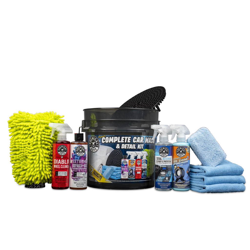 Chemical Detail & Car Kit Complete Premium Guys 12 Wash Piece