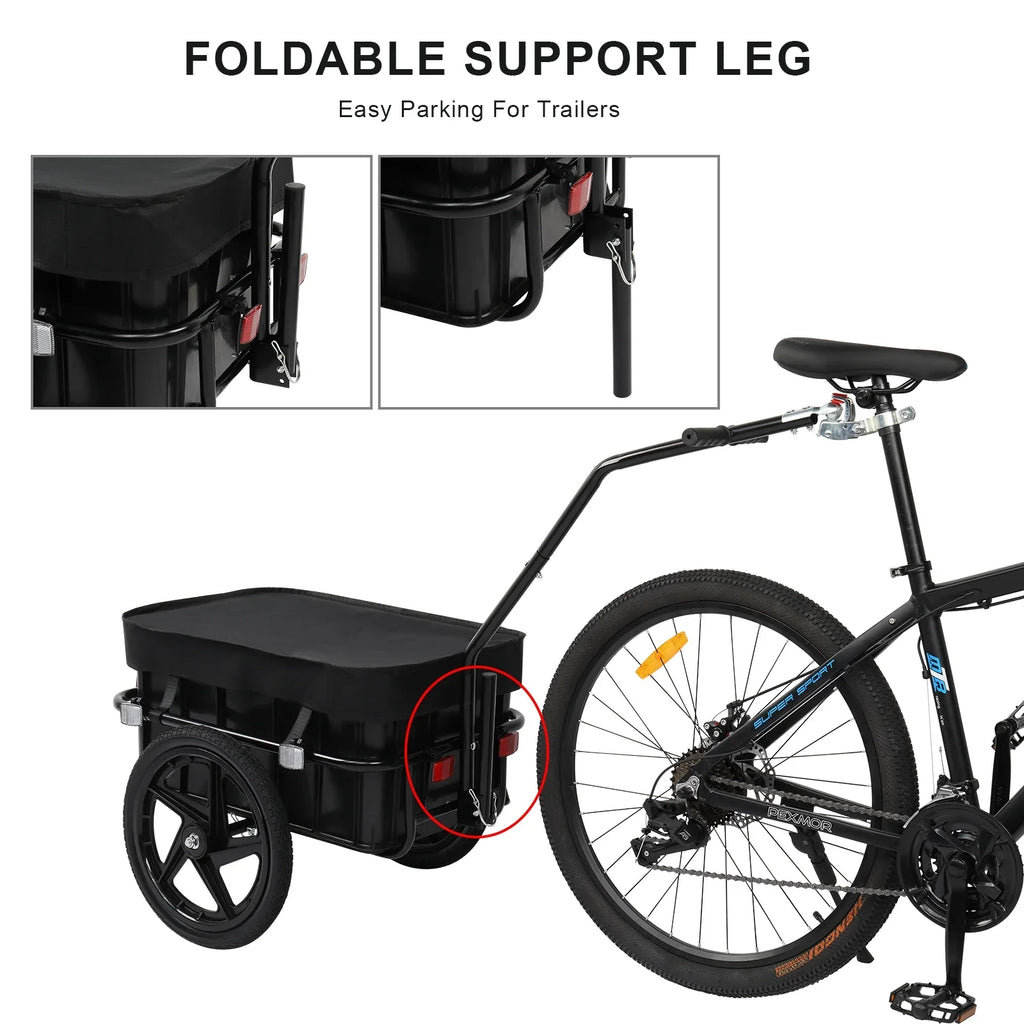 & Bicycle W/Universal Waterproof Cargo Bike Cover Trailer, Coupler Trailer PEXMOR Wagon