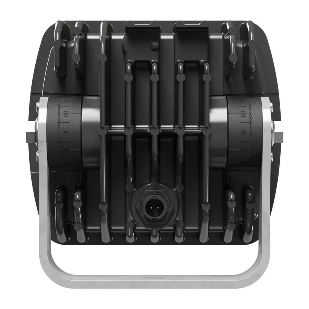 Square Light, JW Flood 6 1300581 24V Beam Speaker in. Black 526F LED