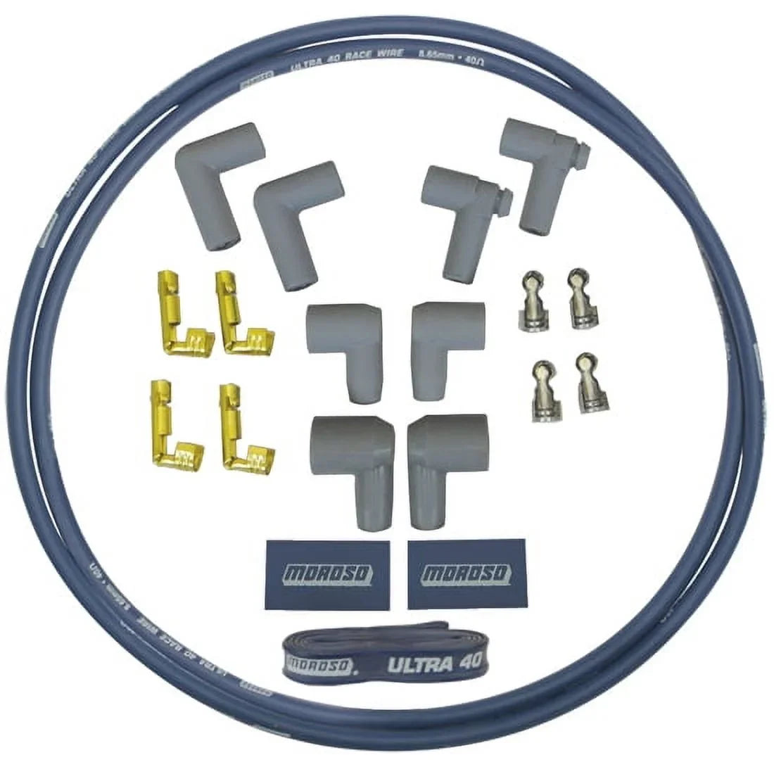 40 Coil Wire Moroso Sleeved M28-73241 Replacement Ultra Kit