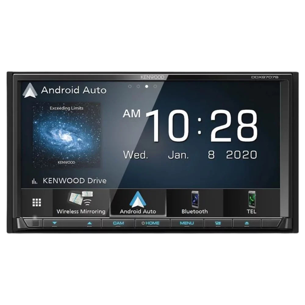 Camera DVD and DRV-N520 Inch Kenwood Full 6.95 New Dashboard HD Receiver DDX9707S