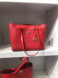 3-In-1 Flame Large 35T1G5Mt7T Leather Bag Kors Michael Multi Pebbled In Maisie Tote