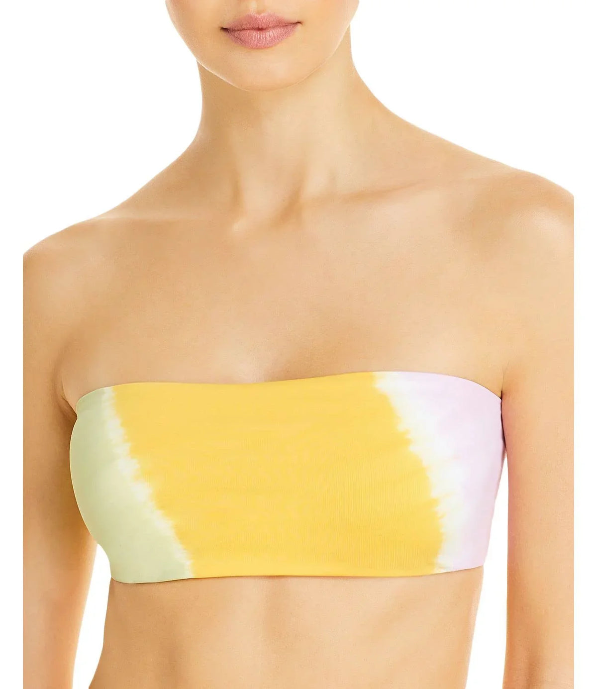 Swim Space L Top Tie-Die Womens Strappy Bikini