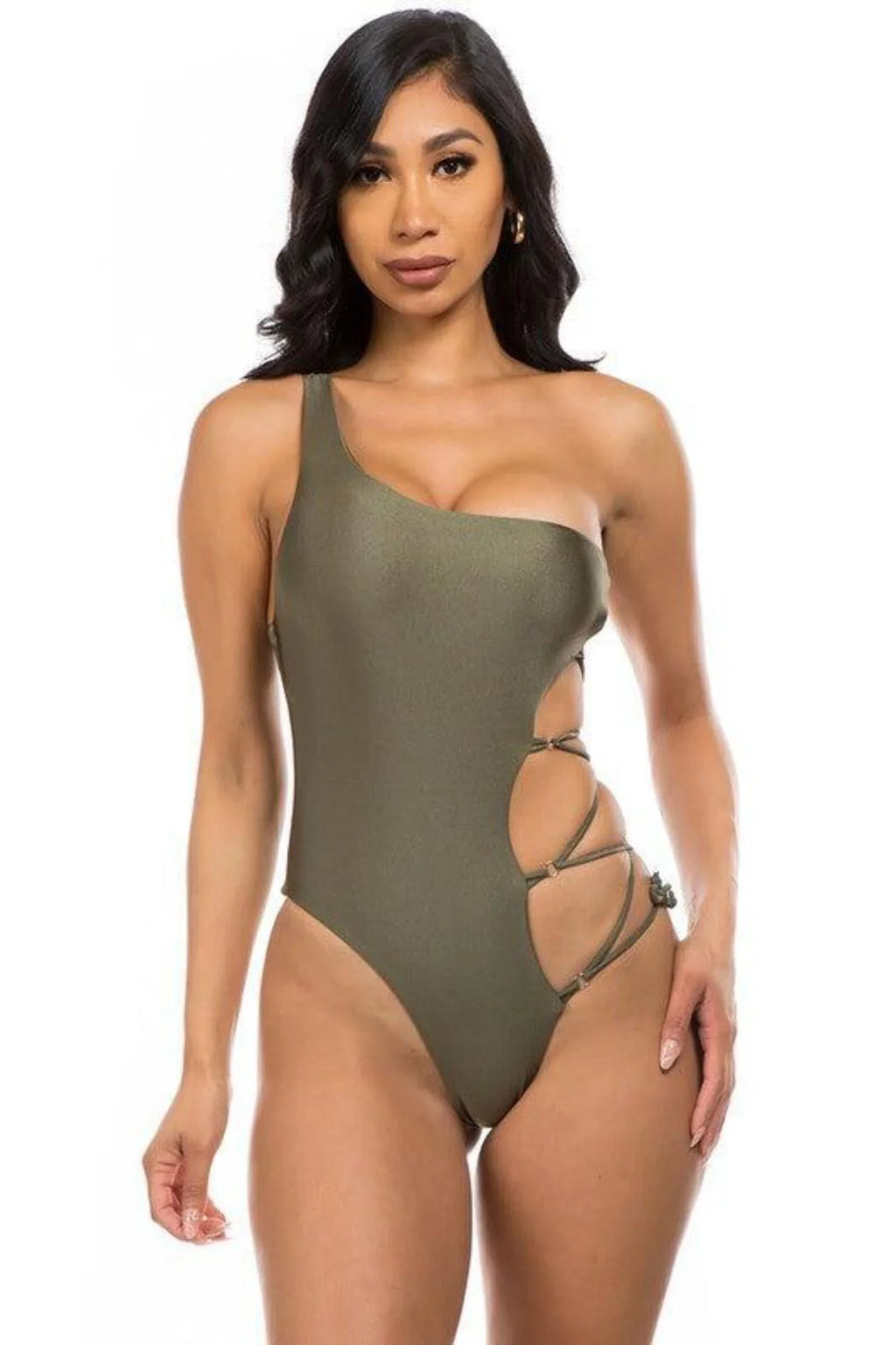 Cut Piece Bathing Suit Out One Sexy