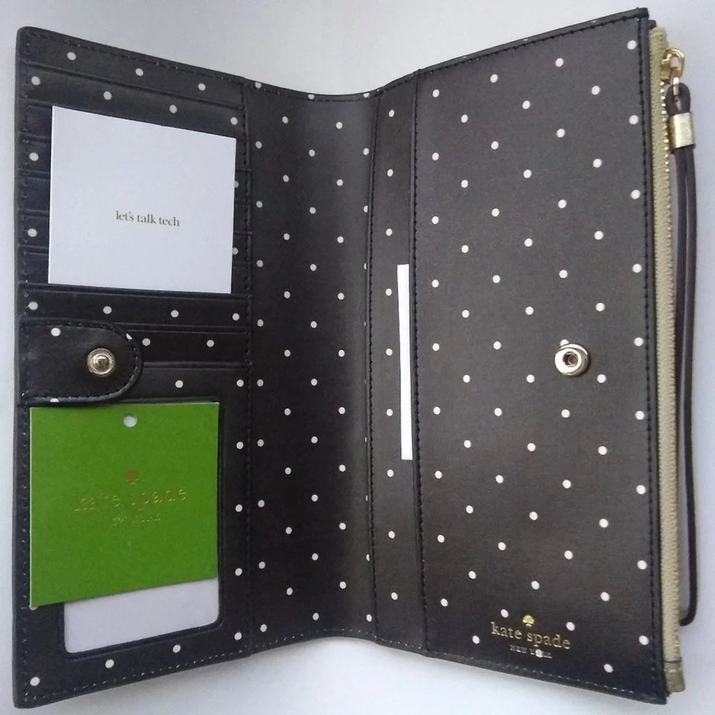 Kate Wallet Gold Blake Eliza Wristlet Dot Street Spade
