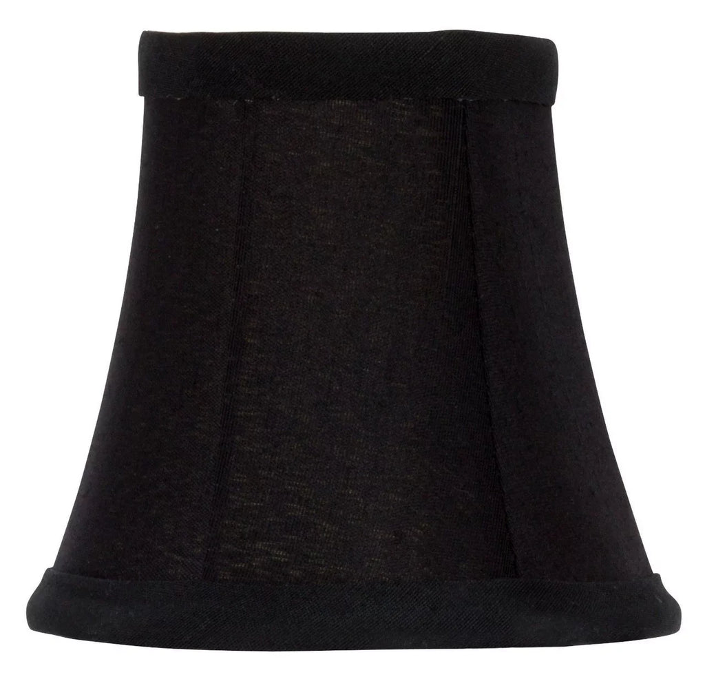 6 with 6 Chandelier Lining Set inch Silk Gold Lamp Of Shades Black