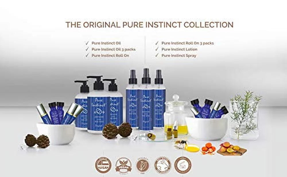 Roll-On - Infused Instinct TSA Cologne Men and Pure Oil Perfume The Ready Women Unisex - For Original Essential - Pheromone