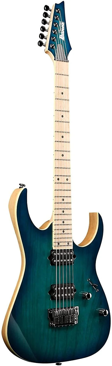Green Guitar Prestige 6-String RG652AHMFX Series Nebula Burst Electric RG Ibanez