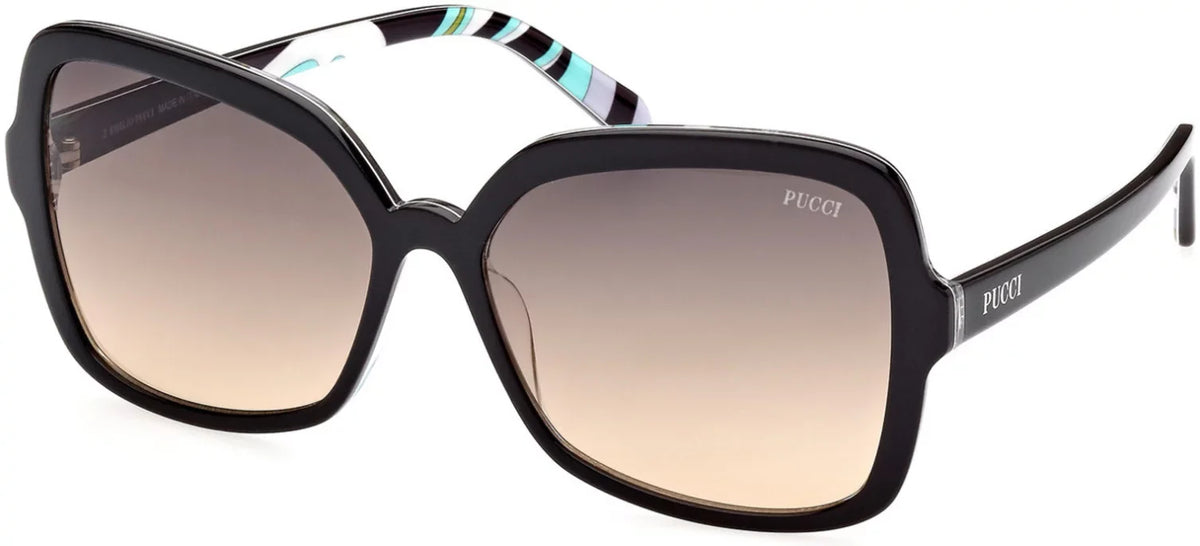 EP 01B Sunglasses Emilio Shiny / Pucci 0192 Black