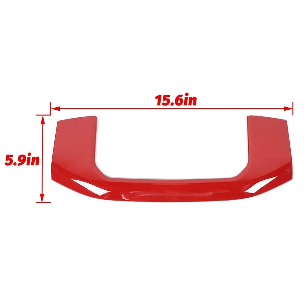 Box Console Frame Panel Decor Trim Storage Teledu Red Center