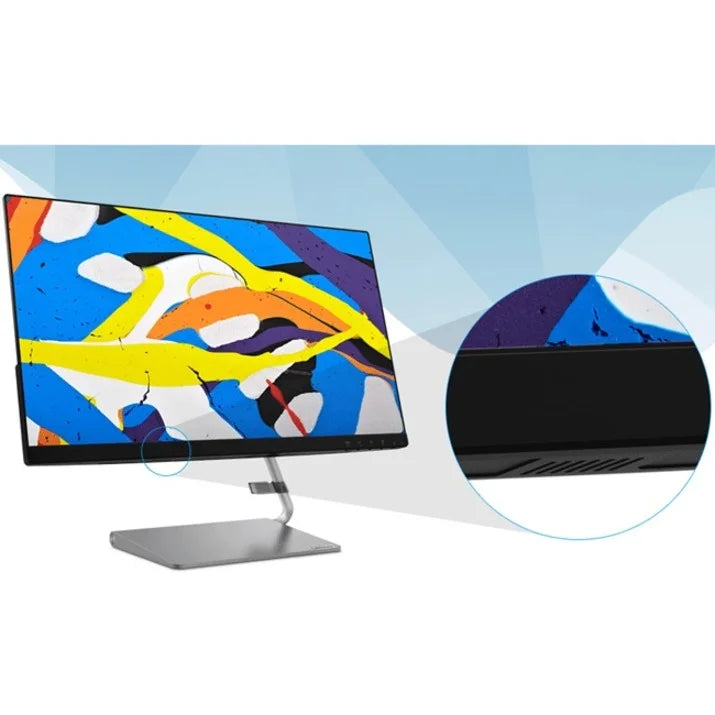 Q27q-1L 27" - 66C1GCC3US QHD Monitor Lenovo LCD Gray Iron WLED